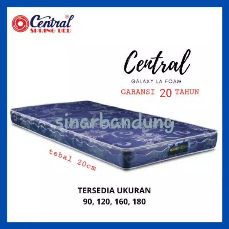 Kasur Busa Galaxy By Central Springbed /kasur Busa Bagus Garansi 20 Tahun