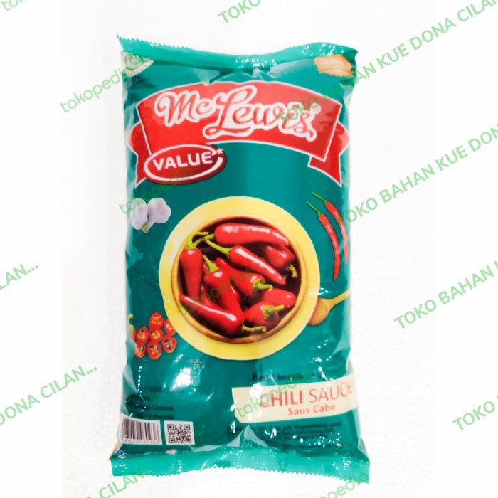 

mc lewis chili sauce value 1 kg murah / mc lewis saus cabe 1 kg murah tokomaju1625