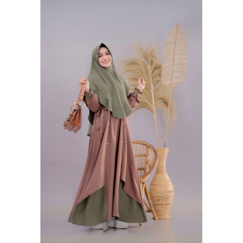 Shanum Gamis Set Aden Hijab (READY STOCK PUSAT)
