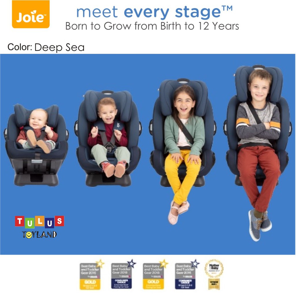 Joie Meet Every Stage Car Seat 4 in 1 Kursi Mobil Bayi Anak Infant to Junior Carseat