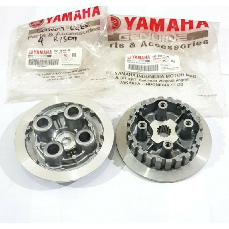 KAKI EMPAT 4 SET LAWAN KAKI EMPAT 4 BYSON MX KING VIXION NVA ASLI ORI YAMAHA 45P E6351 00 &amp; 45P E6371 00