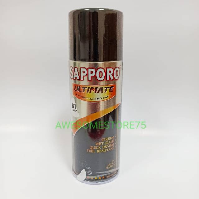 SAPPORO ULTIMATE B11 White Putih Cat Semprot Pilox Pylox