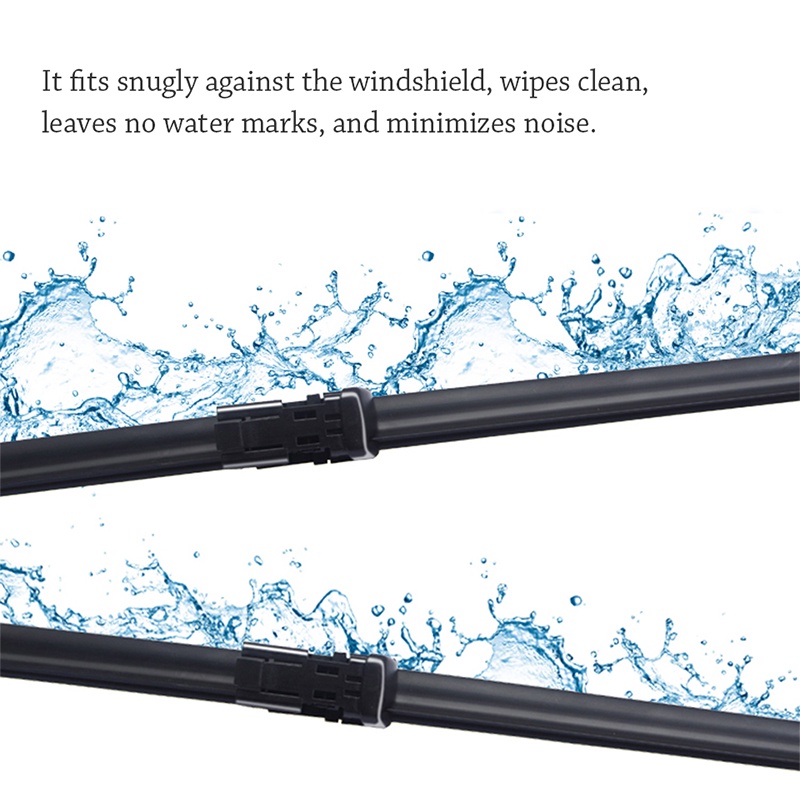 1 Set Karet Wiper Kaca Depan Mobil Untuk Volvo S80 2016 2015 2014 2013-1998