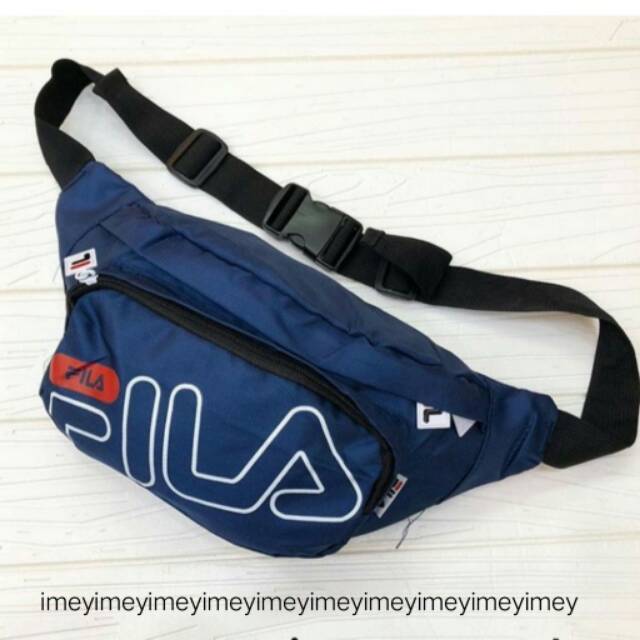 Waistbag FlLA miring tas selempang wanita tas lokal tas murah