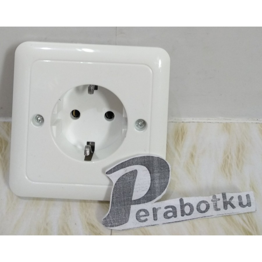 IB Stop Kontak IBSK-6920/ Stop Kontak Colokan Tanam Tempel Dinding / Colokan listrik