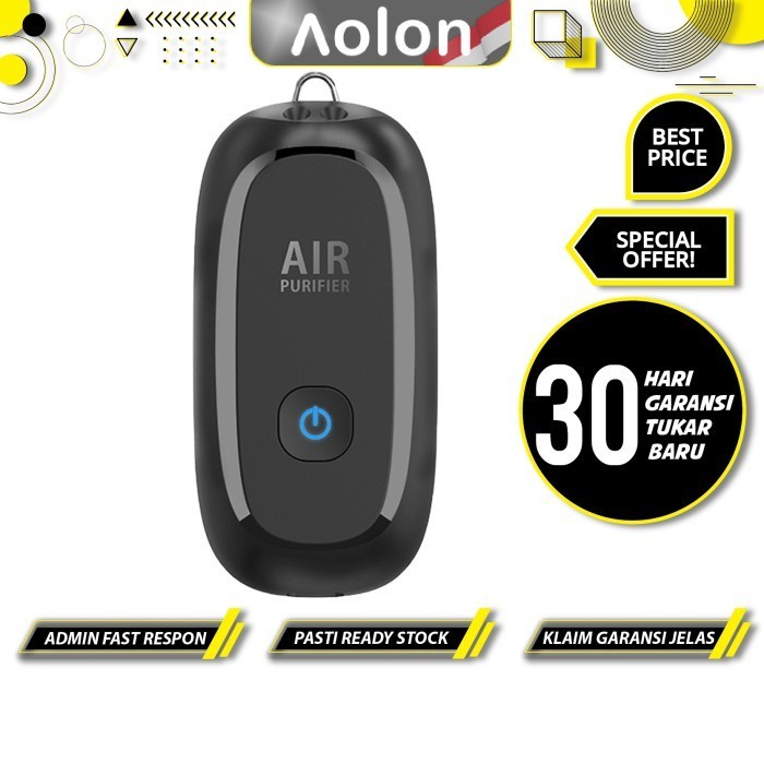 Air Purifier  M8 Kalung Generator Ion Negatif Mini