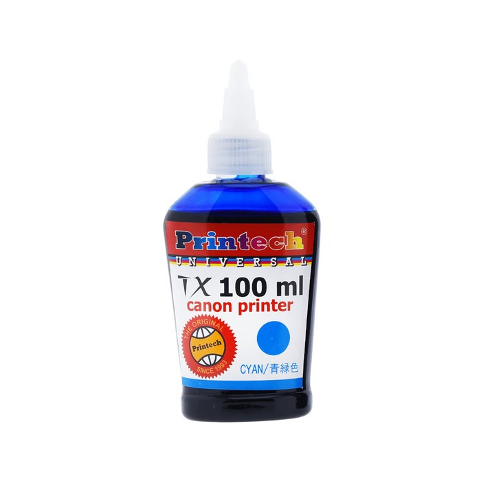 

PRINTECH TX Ink / Tinta Printer Canon Cyan 100 ML