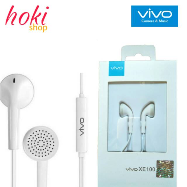 Headset vivo XE100 / earphone vivo original
