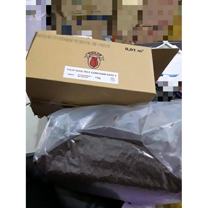 

Meses tulip cokelat compound dark 5kg (khusus GOJEK YA)