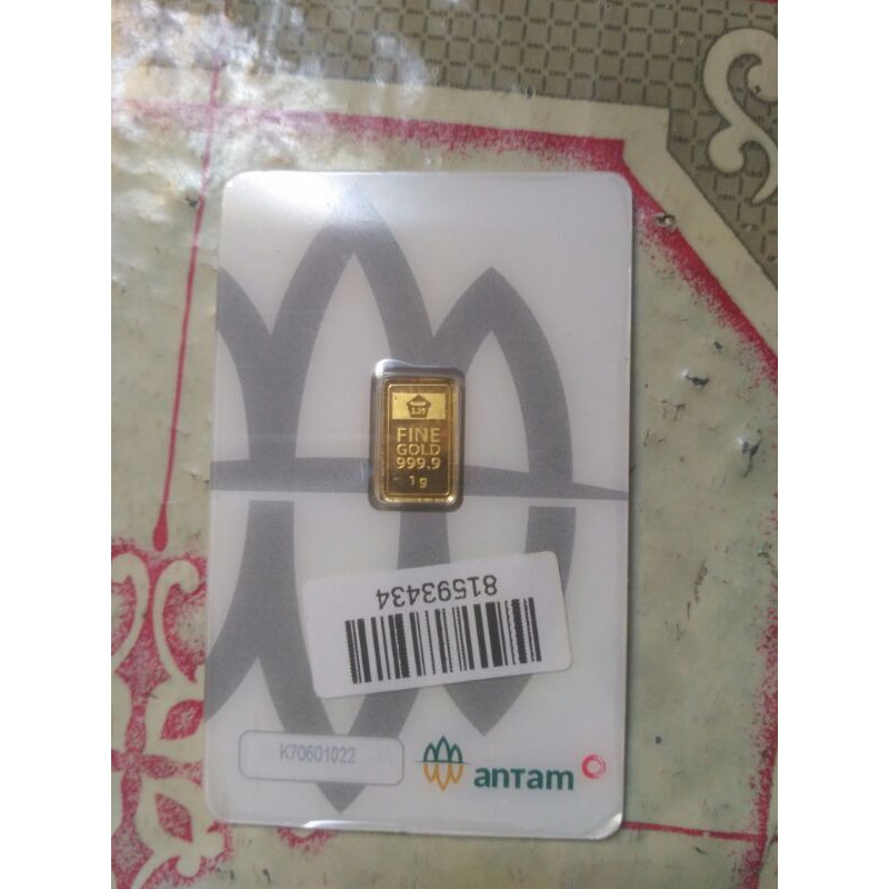 Mas Antam Logam Mulia 1gram