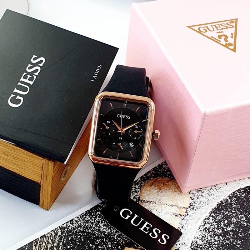 Bisa COD Jam Tangan Wanita Guess Gc Karet Crono Variasi