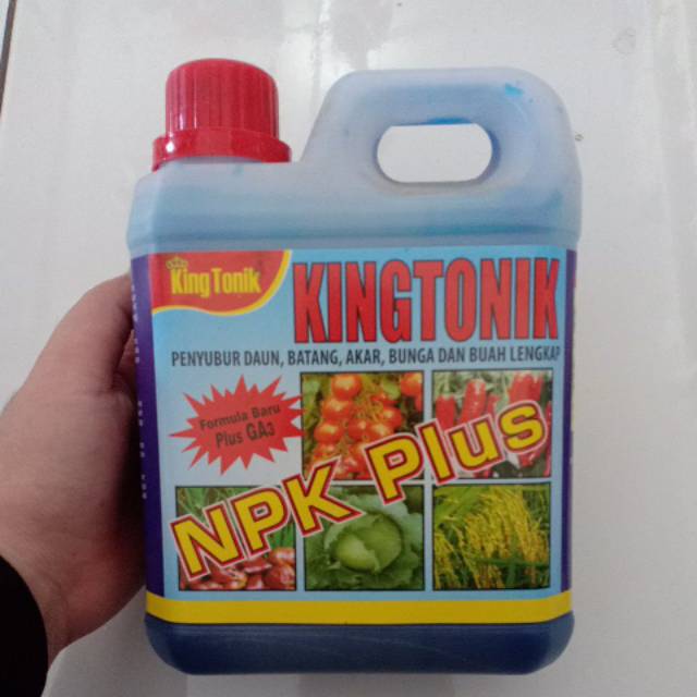 KING TONIK  NPK PLUS 1L Penyubur Daun, Batang, Akar, Bunga