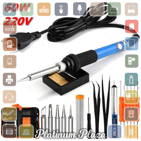 Peralatan Solder Kit 7 in 1 60W 220V`CH3XLG-