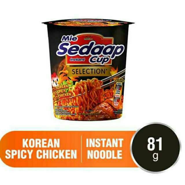 

Mie Sedaap Cup Korean Spicy Chicken 1 Pcs