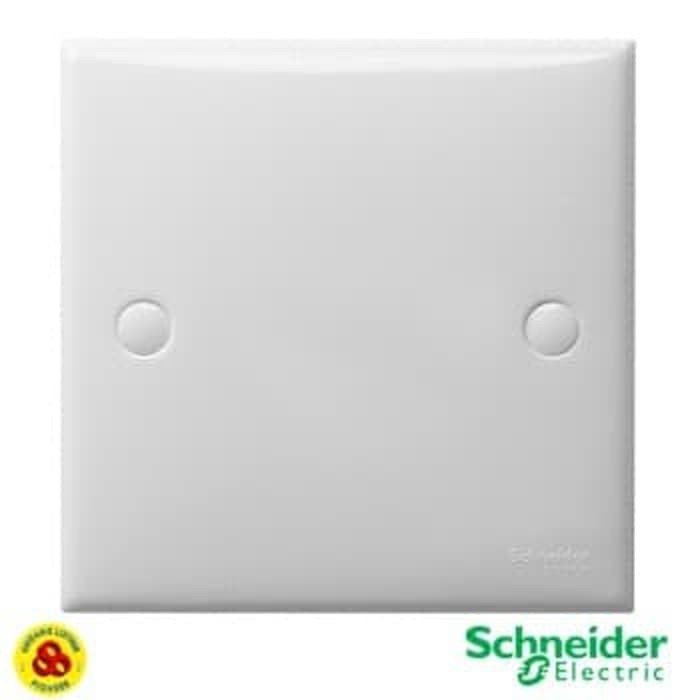 Schneider Blank Plate Classic Clipsal E31X Cover Tutup Saklar 1 Gang