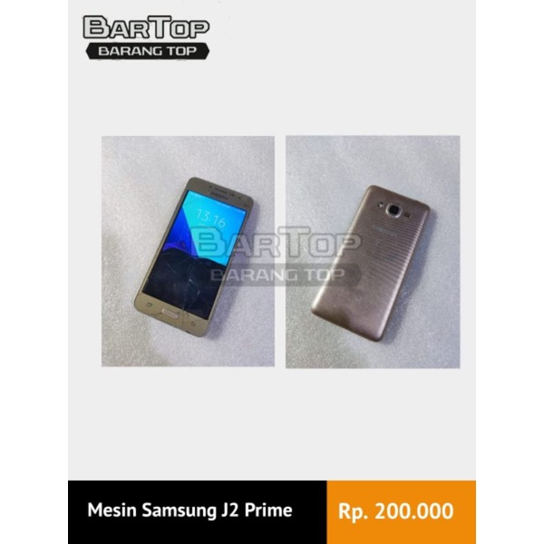 Mesin HP Samsung J2 Prime, Normal, Original, Ram 1,5GB, Internal 8GB, Android