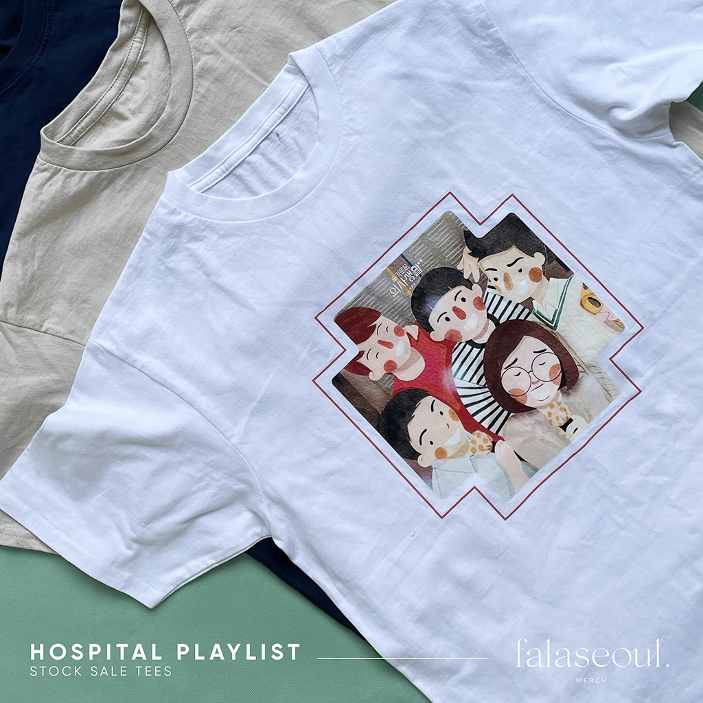 [Stock Sale] Hospital Playlist T-shirt Kaos Merchandise