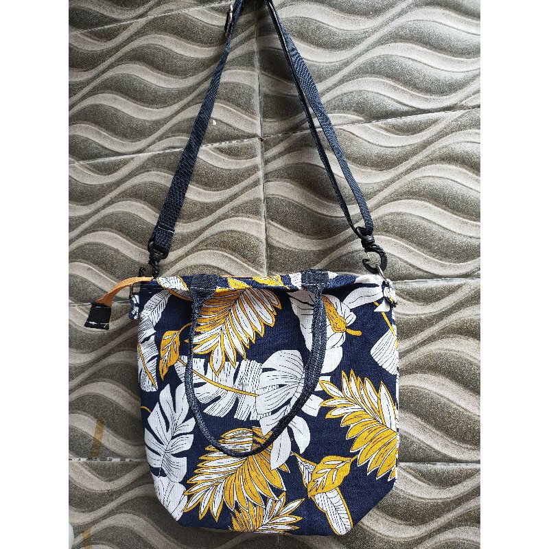 tas jinjing selempang canvas totebag handbag slingbag murah