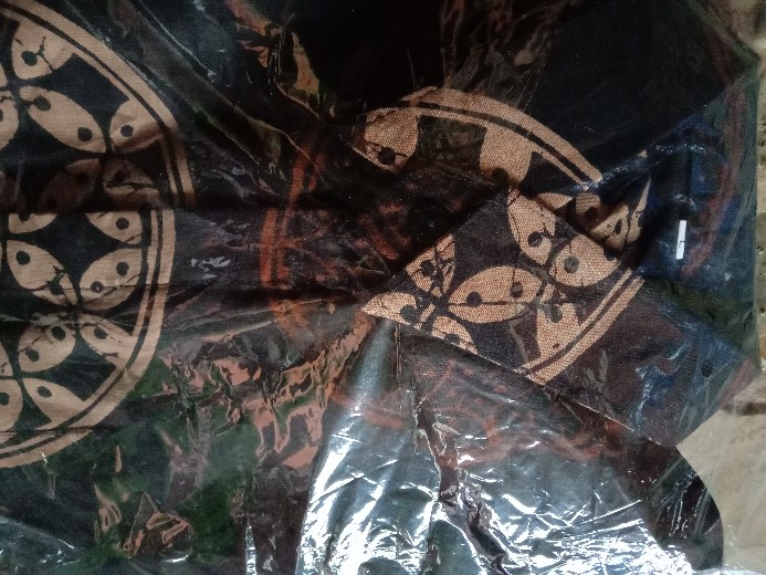 Batik Couple Keluarga Modern Ori Ndoro Jowi Motif Koin Termurah Shopee Size Jumbo - Batik Pekalongan