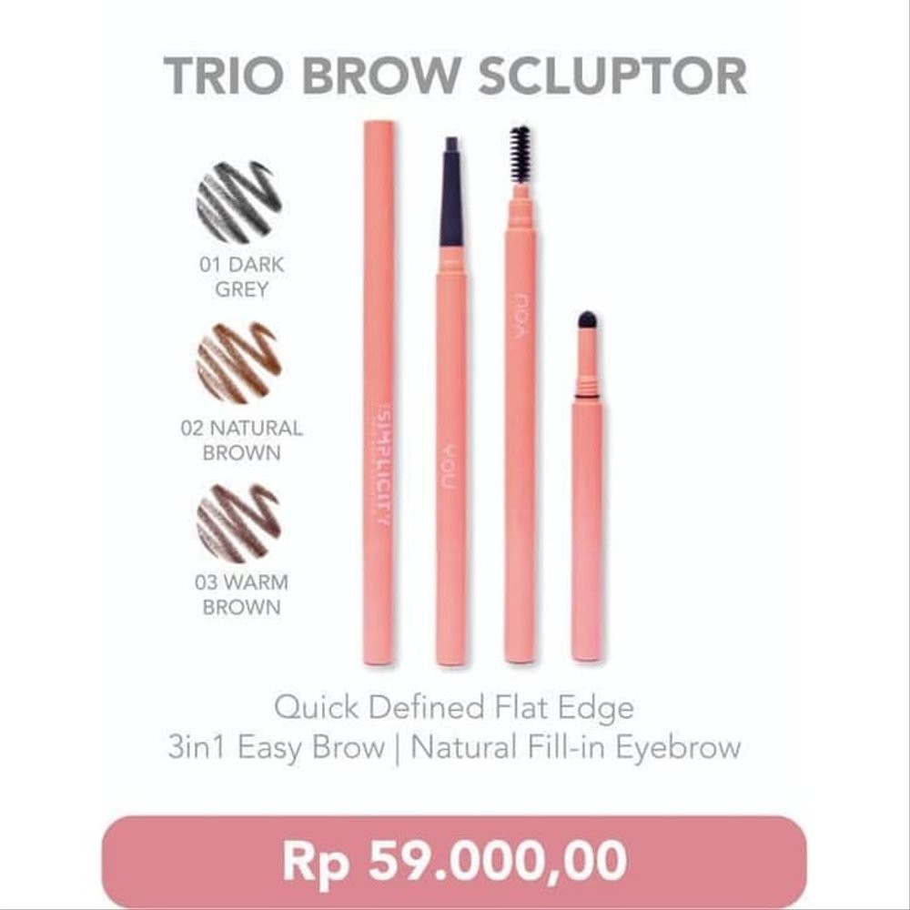 YOU THE SIMPLICITY TRIO BROW SCULPTOR