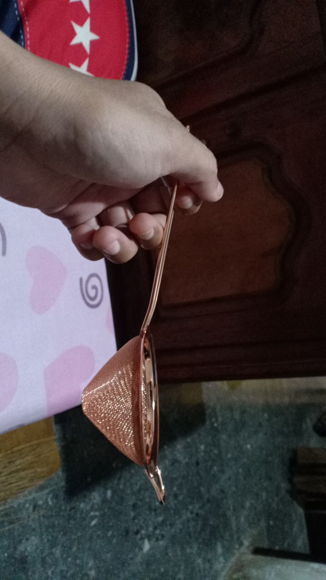 Saringan Cocktail Bahan Stainless Steel Mesh Warna-warni Untuk Alat Memasak