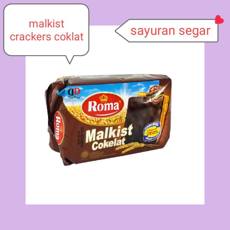 

MALKIST CRACKERS COKLAT