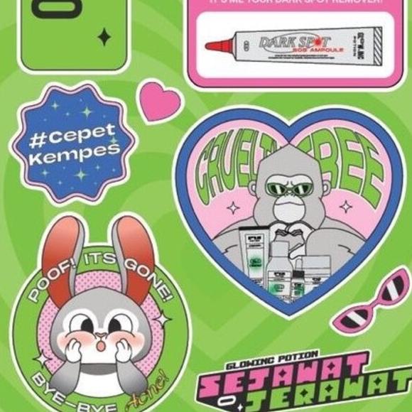 

GRATIS ONGKIR GLOWINC POTION GWP Glowinc Potion Sticker (ART. Z4887)