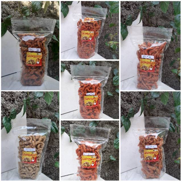 

Keripik Usus Ayam Baru STP BIG 6 Rasa | Kripsus Pedas| Kripsus Balado| Keripik Usus| Kripsus