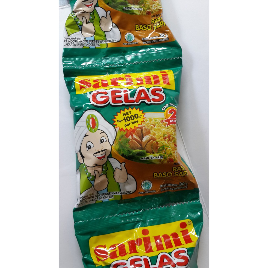 

SARIMIE INSTAN GELAS BASO SAPI 10'S