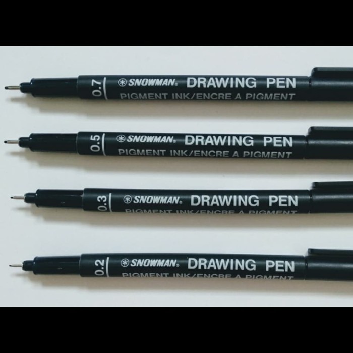 

Pendrawing- Drawing Pen Snowman -Drawing-Pen.
