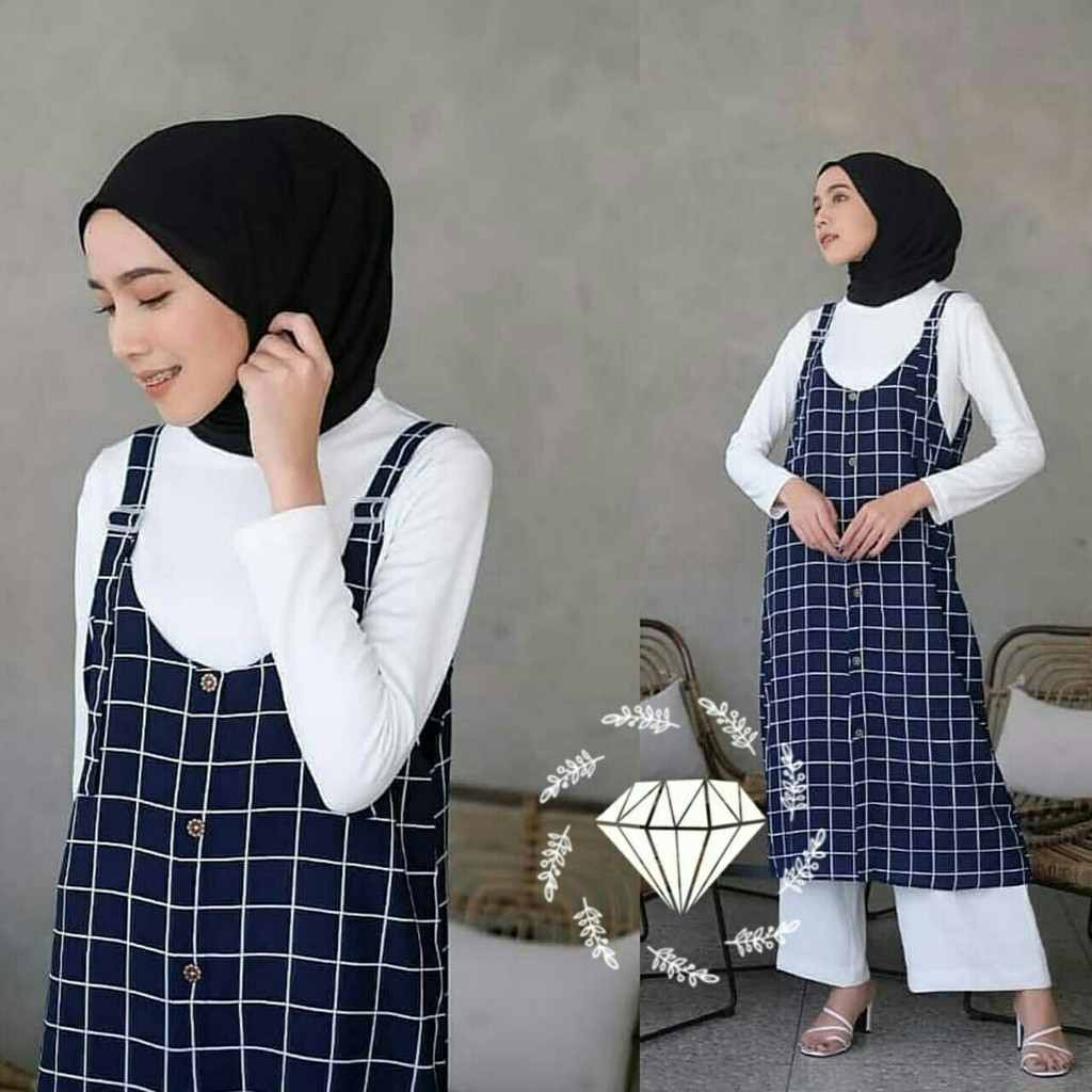 SET OVERALL ANYELIR 3Warna