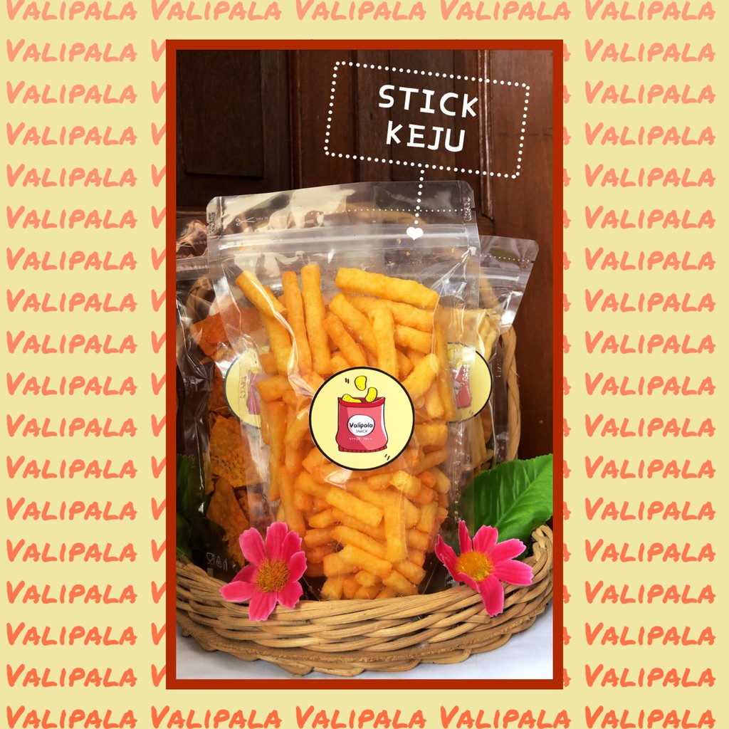 

[VALIPALA SNACK] Stik Keju Cemilan Jadul 80gram
