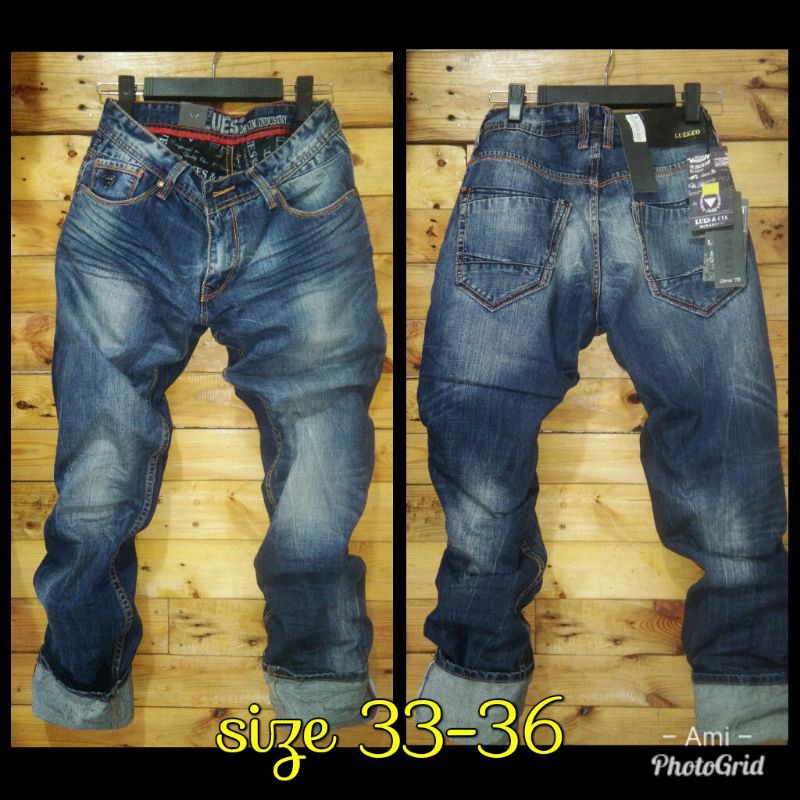 celana jeans jumbo Lues