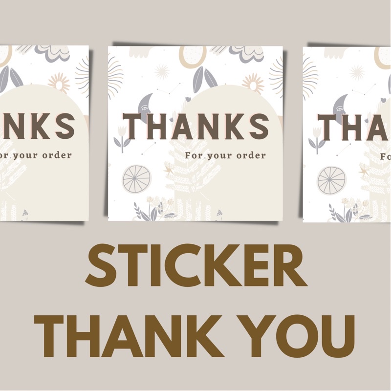 

STICKER THANK YOU KOTAK