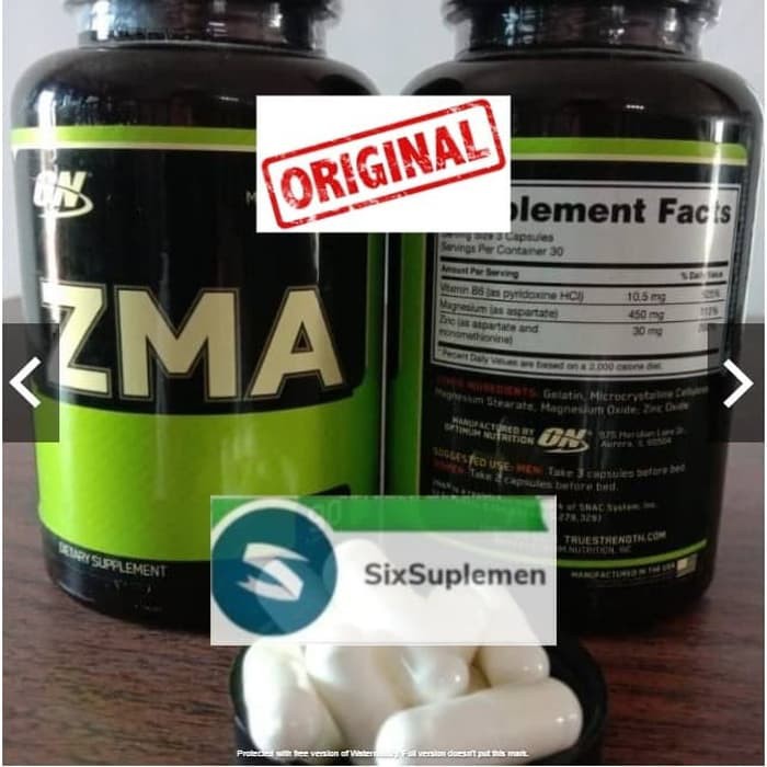 On Optimum Nutrition Zma 1 Caps (Eceran)