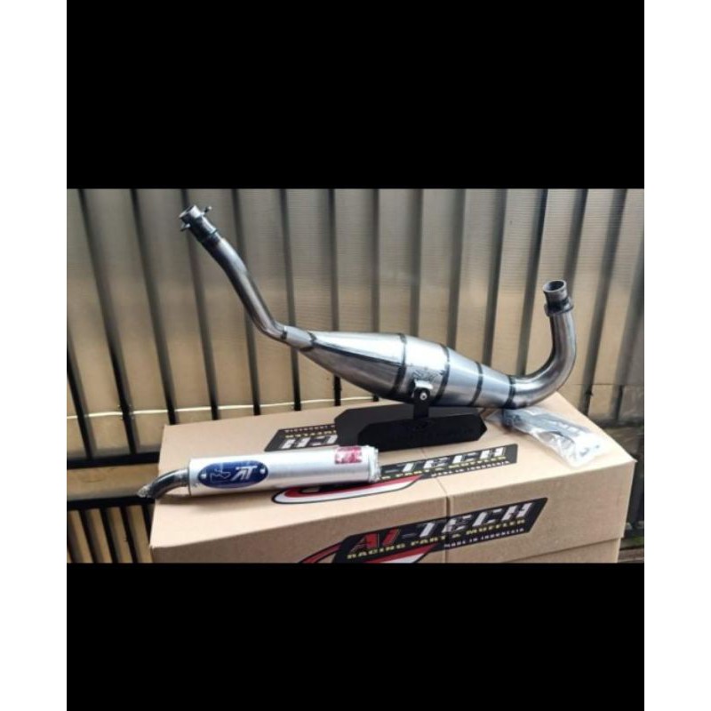 knalpot aitech big volume galvanis ninja R/RR