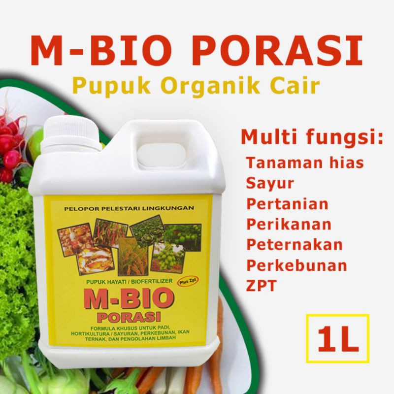 Pupuk Organik Cair M-Bio PORASI M Bio