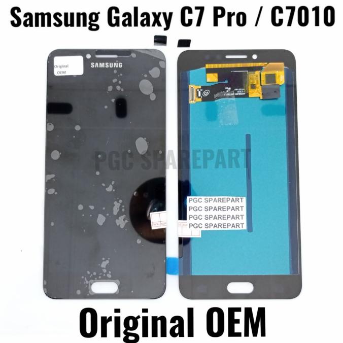 Original Oem Lcd Touchscreen Fullset Samsung Galaxy C7 Pro / C7010 Termurah