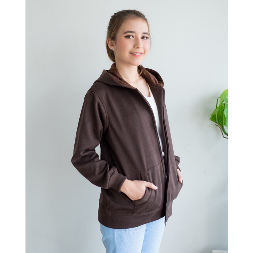 Myrubylicious REABETSOE HOODED JACKET-COFFEE