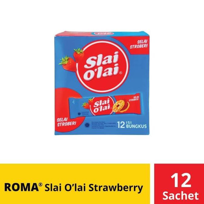 

TERMURAH Roma Slai O'Lai Strawberry 12 Sc @24 Gr BEST SELLER