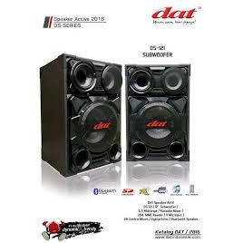 Speaker Aktif 12 Inch Dat Ds 121 Bisa Bluetooth Dan Usb Shopee Indonesia