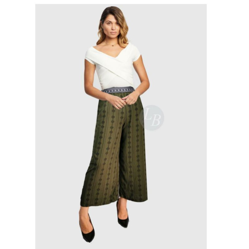 Un*glo wide leg cotton pants