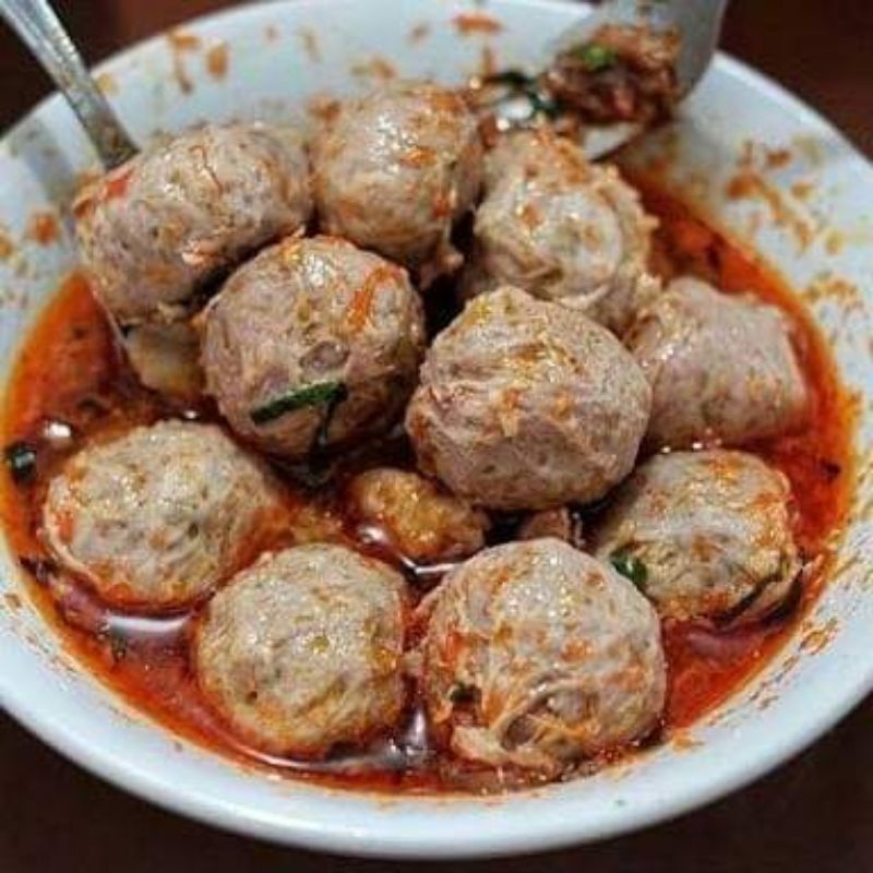 

baso ayam / bakso ayam pedas gila dijamin nagih