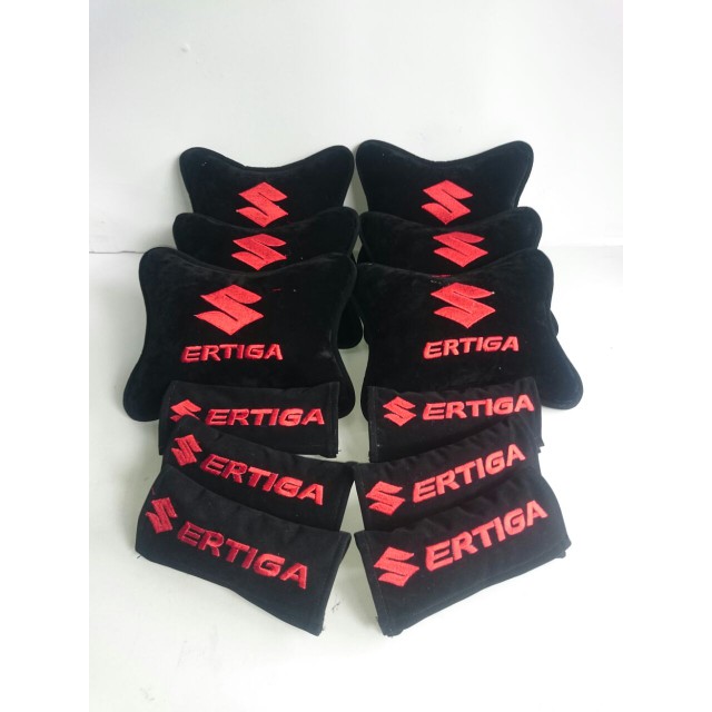Bantal mobil Ertiga aksesoris interior bantal mobil headrest mobil interior
