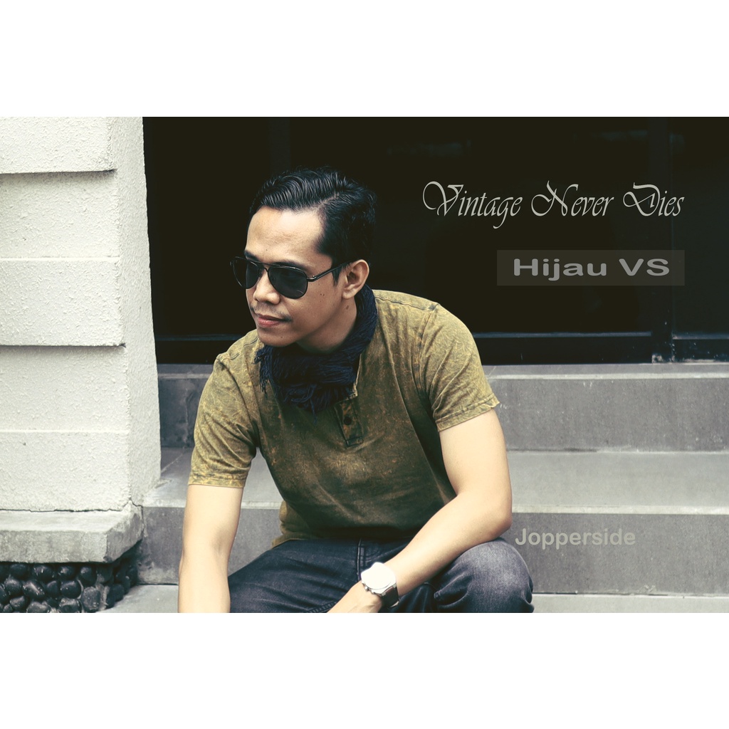 TB2 PART 2 COD PABRIK baju kaos polos kancing henley lengan pendek katun kualitas premium