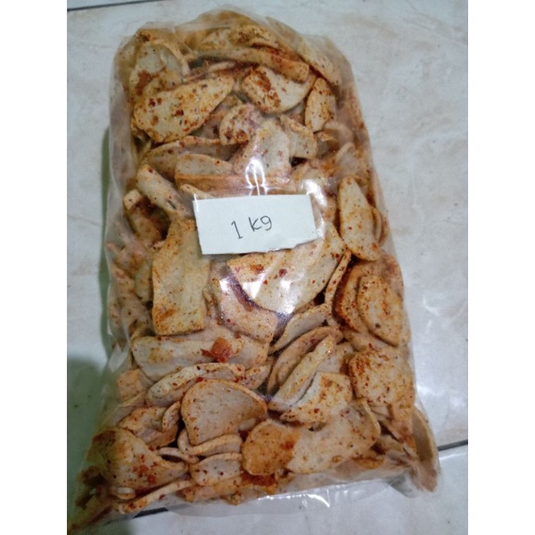 

Basreng kering pedas 1kg