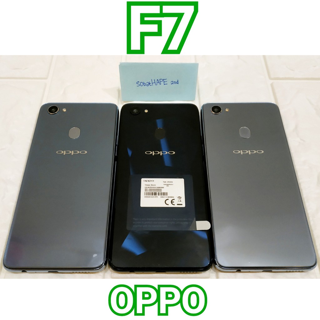 HP Oppo F7 64gb 128gb Ex Garansi Resmi - HP Second Bekas