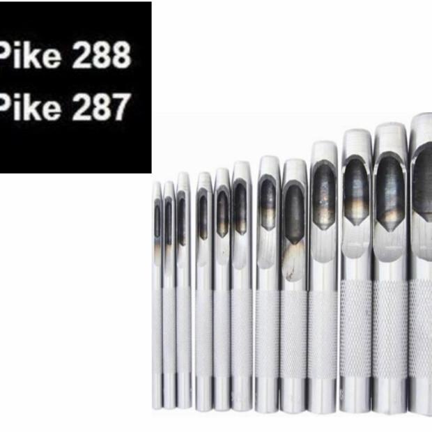 

Plong Set Carrson 12 Pcs - Alat Pembolong Kulit Dan Karet