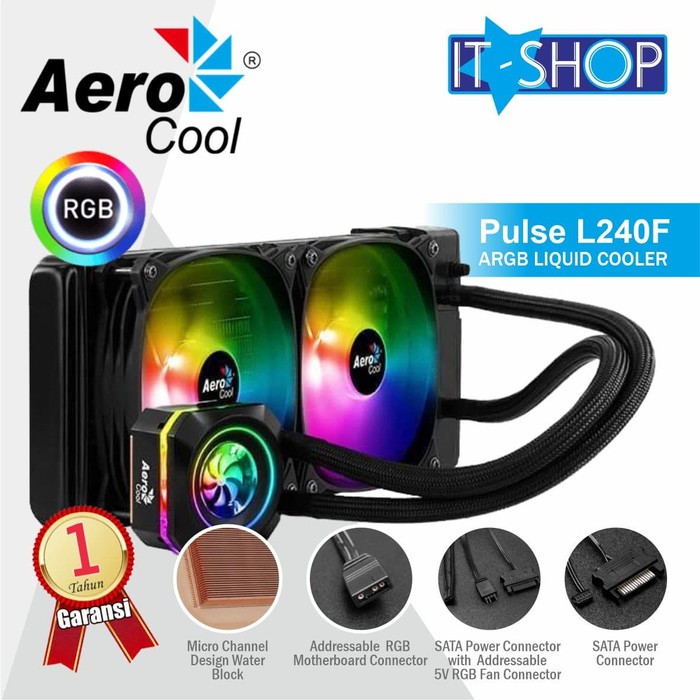 Aerocool PULSE L240F Liquid Cooling RGB