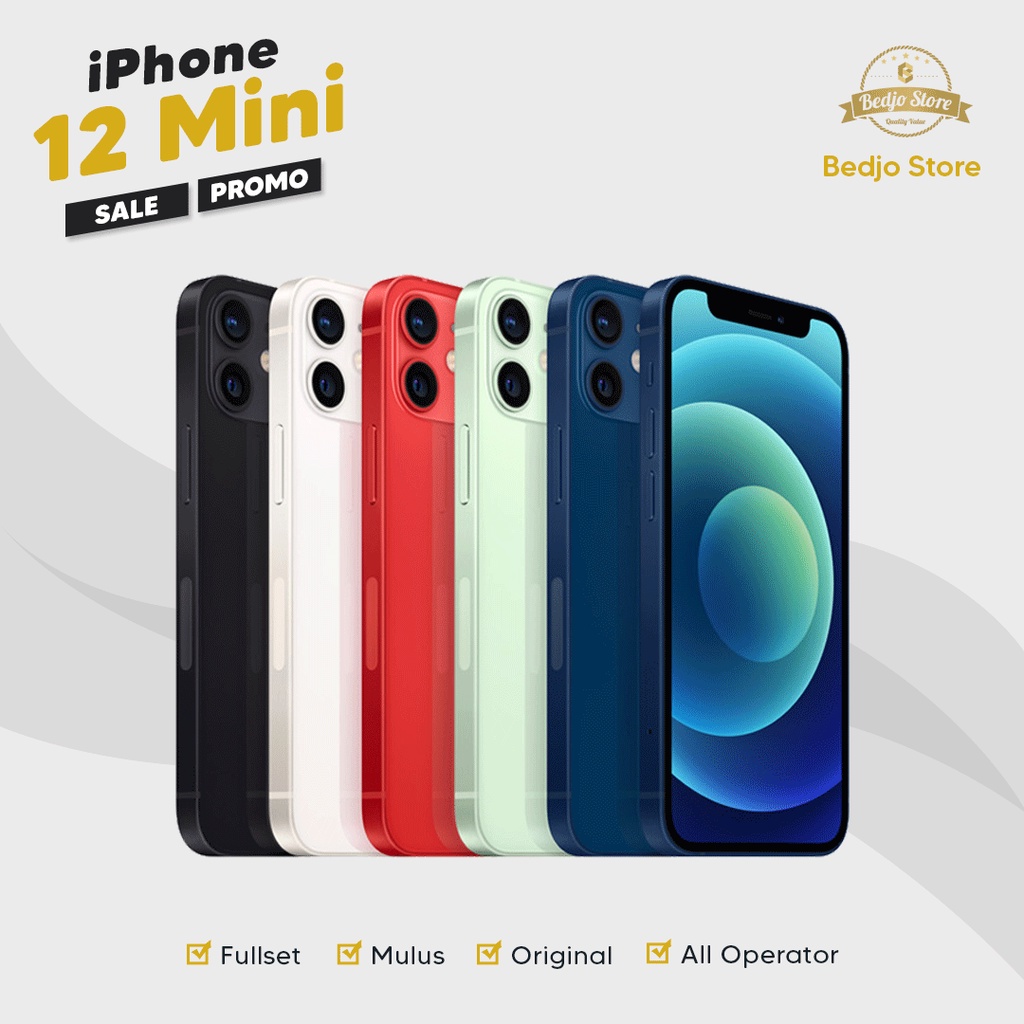 Jual Iphone 12 Mini 64GB 128GB 256GB Secondhand Original Indonesia